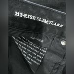 American Eagle  Women’s High Rise‎ Flare Black Jeans Size 18 Photo 5