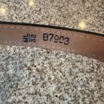 Brighton  Leopard Print Leather Belt Skinny Photo 2