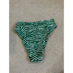Aerie NWT  High Cut Cheeky Bikini Bottom Mod Green High Cut Cheeky Swim Size XL Photo 3