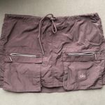 Alo Yoga Crinkle Surplus Mini Skirt Raisinette XS Photo 8