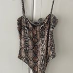 SheIn Snake Skin Bodysuit Photo 0