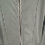 Athleta Shanti Salutation Jacket Gray Sz Large Petite Photo 4