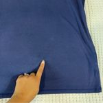 Nike Women's  Dri-Fit Scoop Neck Navy Medium Athletic Top Photo 5