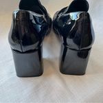 Coutgo Penny Loafers Chunky Block Heels Square Toe Shoes Black 11 NWT Photo 9