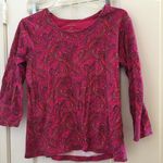 White Stag FINAL MARKDOWN  paisley tee medium 8/10 Photo 0