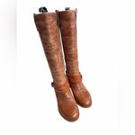Sundance  Boho Harness Tan Leather Boots size 37 Photo 1