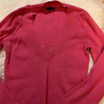 EXPRESS Women’s pink v-neck sweater/matching tank top Photo 3