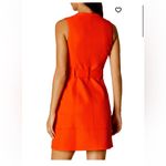 Karen Miller Karen Millen Orange Tie Waist Dress Photo 1