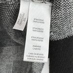 Calvin Klein  sweater women's large pullover mock neck check button black white Photo 7