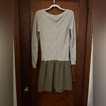 Anthropologie  Deletta Mixed Media Sweatshirt Dress Size M Photo 3