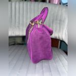 Victoria's Secret Victoria’s Secret mini velvet felt satchel bag Photo 3