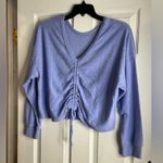 Aerie  Towel Terry Cinch Sweatshirt Photo 0