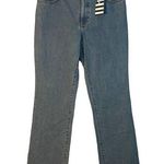 Lands' End Tinted Indigo Modern Fit Misses Stretch Boot Cut Jeans Women Sz 8 /31 Photo 0