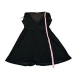 Old Navy smocked waist stretchy black dress Photo 1