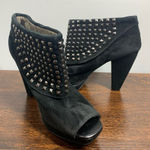 Kenneth Cole Women's Slip On Studded Heeled Ankle Boots Black Size 7.5 Photo 0