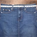 DKNY  Mid Rise Denim Skirt Women’s Size 10 New with Tags Photo 2
