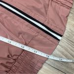 Love Tree  Women's Pink Full Zip Collared Cropped Wind Breaker Jacket Sz medium Photo 5