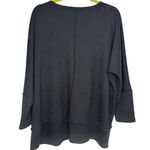 Spanx  Perfect Length Dolman Sweatshirt Women's Size XL Black Sweater Stretch Photo 1