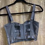 Victoria's Secret Victoria’s Secret Very Sexy Gray Silver Sparkle Lined Balconet Bra Top 34C Photo 1