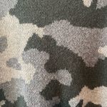 Lucky Brand green/gray Camouflage Camo sweater womens size M Wool Poly Blend EUC Photo 4