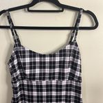 Brandy Melville  John Galt Black and White Plaid mini Dress Photo 2