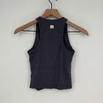 Vuori  Ribbed Racerback Tank Top Charcoal Grey XS Modal Blend Athleisure Photo 5