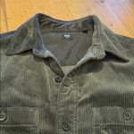 Uniqlo  Wale Cord Overshirt Button Down Shirt Jacket Shacket Charcoal Grey XS Photo 2