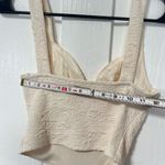 ASTR the Label Cream Crepe Corset with Built in support size small Photo 5