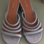 Topshop Baby Blue Block Heel Sandals Photo 1