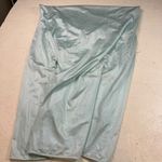 Vintage Baby Blue Satin Lace Trim Nightgown Maxi Dress L Floral‎ Embroidered Size L Photo 3