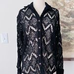 Free People  Until Sundown Shirt in Black Size XS NWOT $98 Photo 0