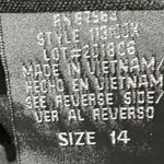 Holiday Party Dress Black One Shoulder Ruffle Cocktail Parties‎ LBD Size 14 Photo 4