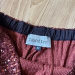 Sequin Women's Shorts Brown Size M Photo 1