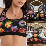 SheIn Colorful Graphic Women's Sports Bra Photo 1