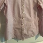 Brooks Brothers  Shirt White Pink Size 10 Photo 9