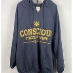 Urban Outfitters BDG Ryder Conscious State Of Mind Oversized Hoodie Sweatshirt S Photo 2