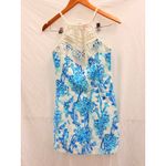 Lilly Pulitzer  Pearl Lace Shift Dress US 0 Resort Santorini Summer Spring‎ Photo 2