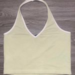 Brandy Melville Light Green Halter Crop Top Photo 1