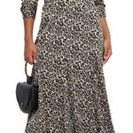 Equipment Lenora Leopard Midi Dress Photo 2
