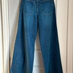 Madewell  Superwide Leg Jeans in Ellsworth Wash, Size 25 Photo 6