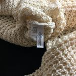 Daisies Women's Knit Crew Neck Cropped Sweater Pullover Casual Beige Top size M Tan Size M Photo 4