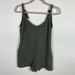 Slide‎ show green romper women’s size 6 Photo 5