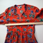 Derek Lam  10 Crosby Floral 100% Silk Blouse Size 6 Long‎ Sleeve Lightweight Chic Photo 10