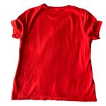 Rebecca Minkoff Red Split Sleeve Shirt Size Small Photo 1