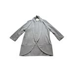 Wilfred ‎ Aritzia Chevalier Blazer Womens 6 Gray Crepe Lightweight Open Jacket Photo 1