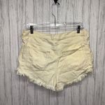 Free People Womens Size 29 Cut Off Shorts Yellow EUC Photo 2