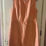 Jade Melody Tam Sea Coral Open Back
Sleeveless Sheath Dress SzL New Size L Photo 0