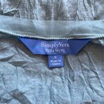 Simply Vera, Vera Wang Simply Vera Vera Wang crinkle t shirt Photo 6