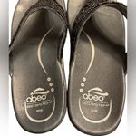 ABEO biosystem black beaded flip flop, sandals, Mystic women's size WN8 Photo 2