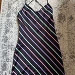 WAYF  Black and Multicolor Stripes Spaghetti Strap Dress size small Photo 1